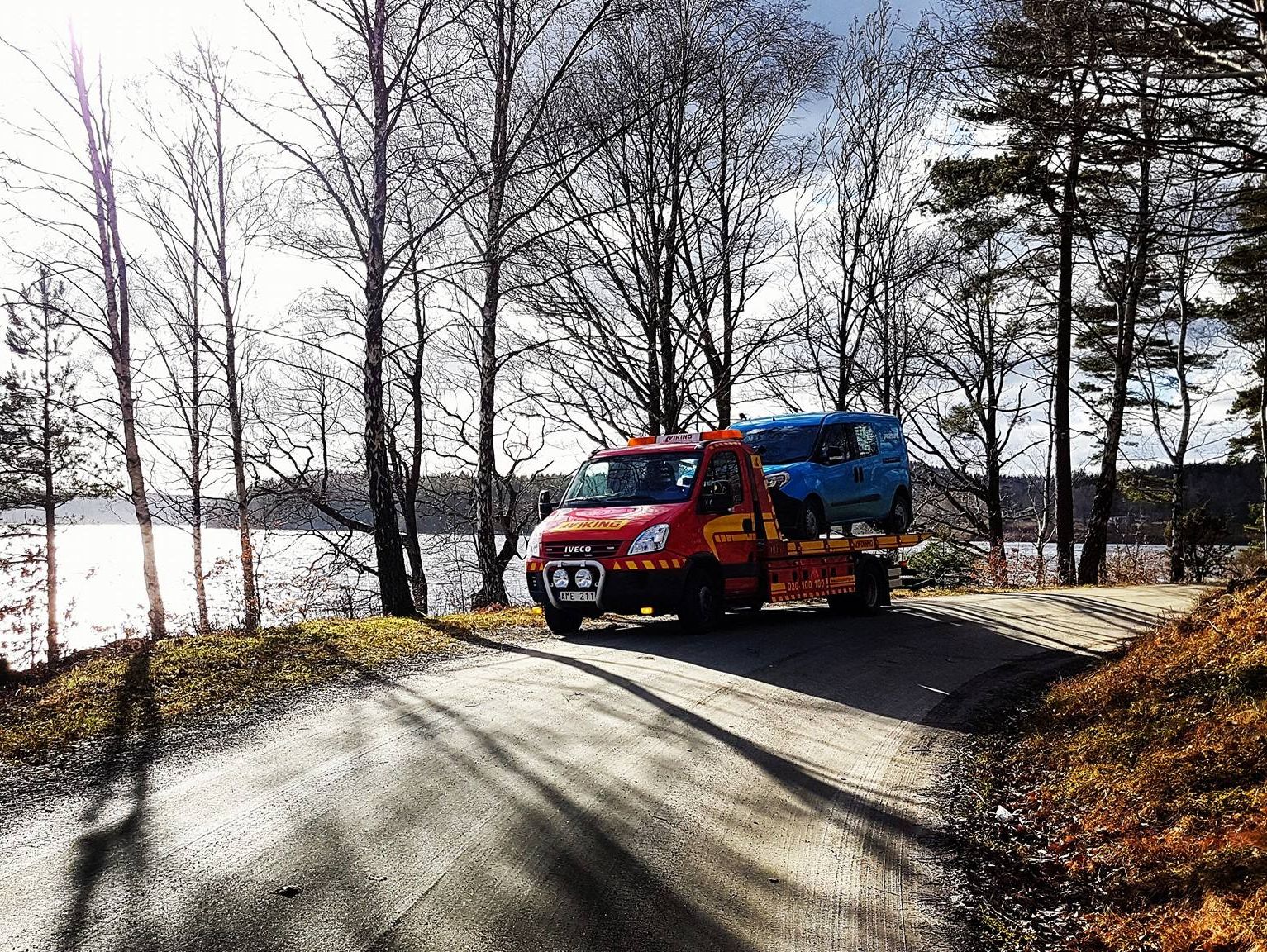 Bärgning av skåpbil